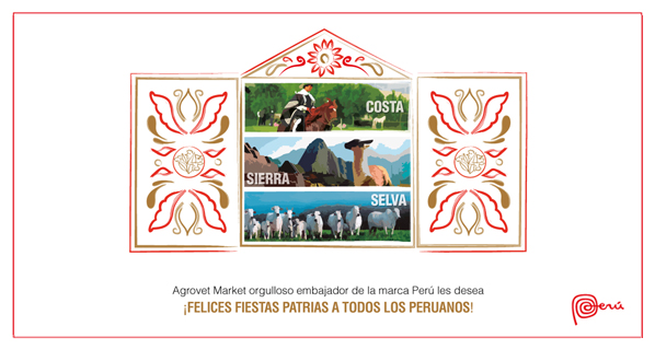 Felices Fiestas Patrias Perú 2017