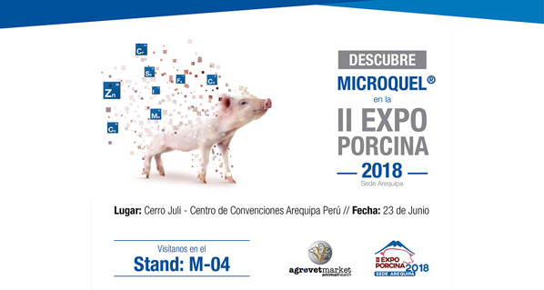 Descubre Microquel®, el valor oculto en la II Expo Porcina 2018