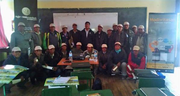 Agrovet Market Animal Health gave a technical talk in the Superior Technological Huacané Institute of the province of Puno