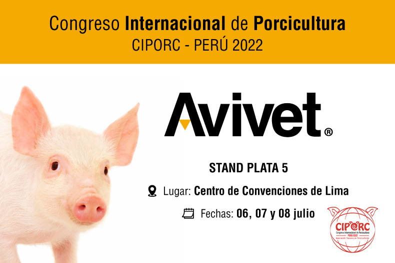 AVIVET® estará presente en el CIPORC 2022