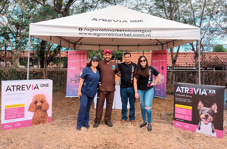 Atrevia®, sponsor of the Doglover Challenge in Nicaragua