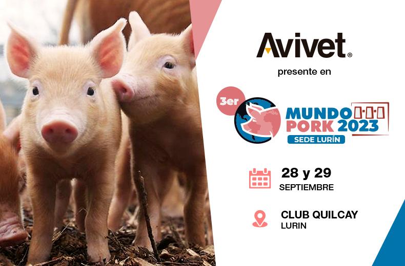 Avivet® estará presente en la tercera edición de la  Expoferia Porcina MUNDOPORK 2023 