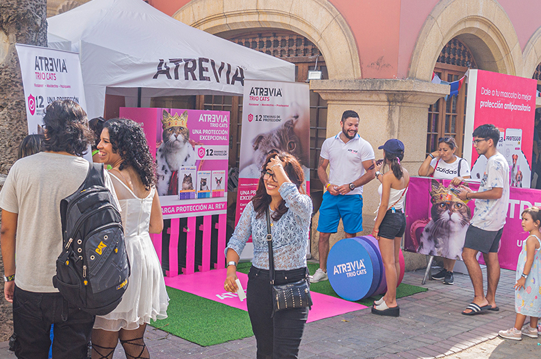 Atrevia® Trio Cats presente en Expo Gato 2024