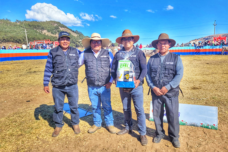 Agrovet Market was present at the FEGARIH 2025 Livestock Fair in Huancané, Puno
