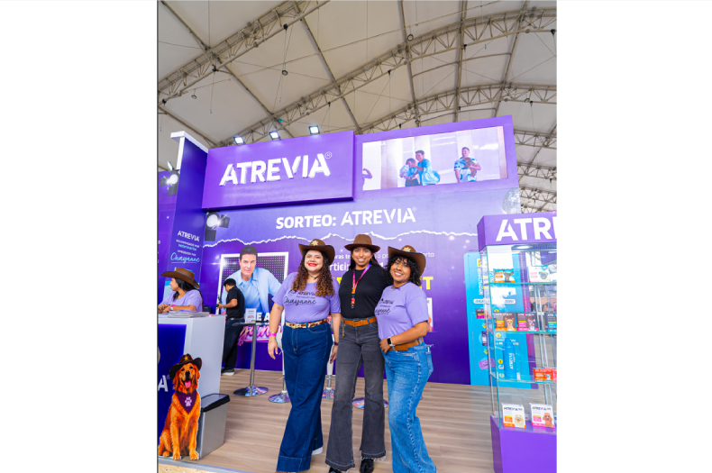 Atrevia® conectó con los tutores de mascotas en ExpoPerro con grandes experiencias y premios para sus clientes