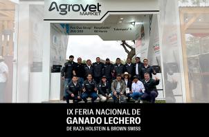 Agrovet Market present at the IX National Fair of Holstein and Brown Swiss.