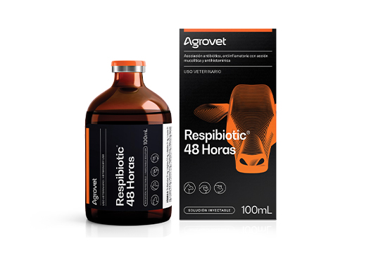 Respibiotic® 48 Horas antibiotic, and anti-inflammatory, mucolytic and anthistamine combination