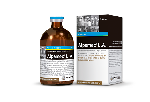 Alpamec® L.A. long-acting endectocide for camelids 