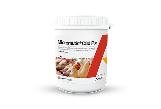 Micromutin® C80 Px pleuromutilina microencapsulada de Última generación en alta concentración 