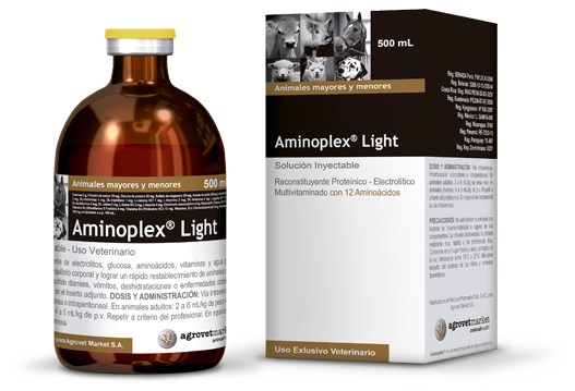 Aminoplex® Light electrolitos, aminoácidos, vitaminas 