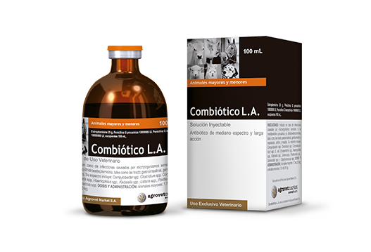 Combiótico® L.A. antibiótico de amplio espectro y larga acción 