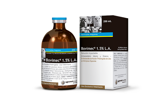 Bovimec® 1.5% L.A. long-acting endectocide 