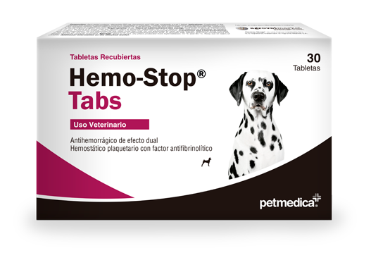 Hemo-Stop® Tabs antihemorrágico, hemostático plaquetario con factor antifibrinolítico 