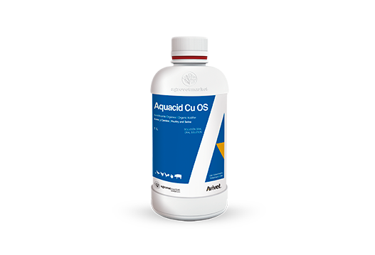 Aquacid Cu OS acidificante en base a ácidos orgánicos y cobre 