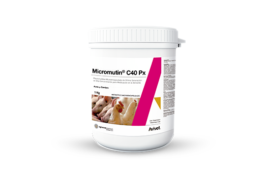 Micromutin® C40 Px last generation microencapsulated pleuromutilin in high concentration 