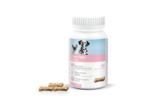 Cani-Tabs® Cardio+ promotor de la salud y funcionamiento cardiovascular - reductor del estrés oxidativo 