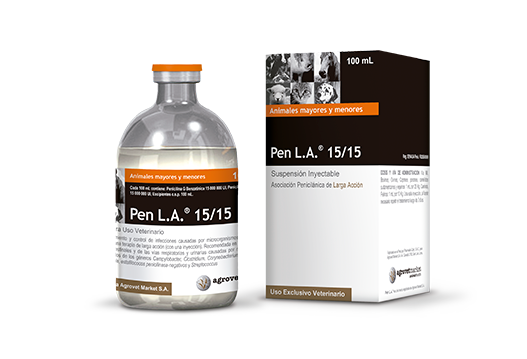 Pen L.A.® 15/15 long action penicillanic association 