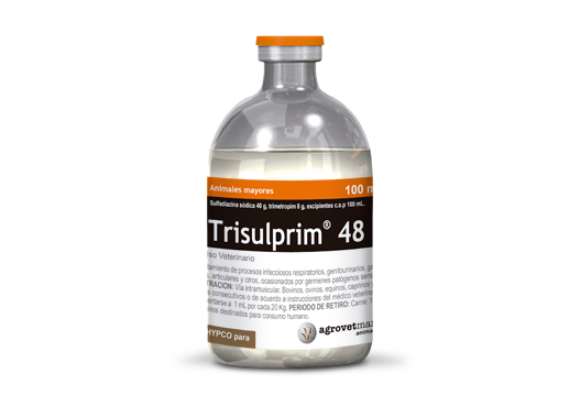 Trisulprim® 48 asociación sulfa + trimetoprim de alta concentración 