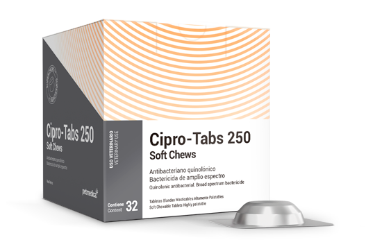 Cipro-Tabs 250 Soft Chews quinolone antibacterial 