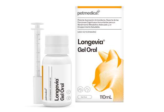 Longevia® Gel Oral potente asociación antioxidante, soporte de las funciones cognitivas e inmunitarias para un rendimiento metabólico adecuado 