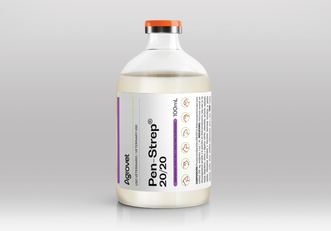 Pen Strep Injectable Pen-Strep® 20/20 | Injectable Suspension | Agrovet