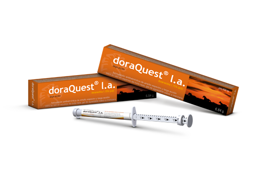 doraQuest® l.a. endectocida oral exclusivo para equinos 