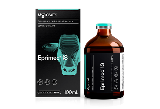 Eprimec IS endectocide broad spectrum antiparasitic with no withdrawal period in milk