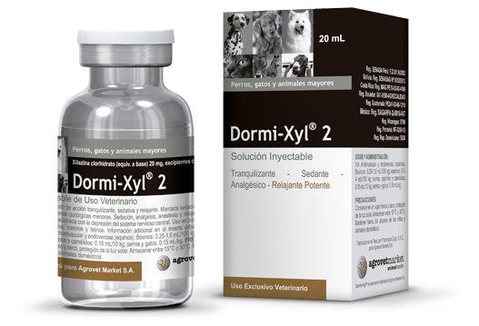 Dormi-Xyl® 2 sedative, analgesic, anesthetic and muscle relaxant 