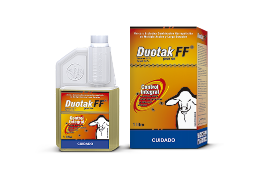 Duotak FF® long-acting ectoparasiticide with environmental effect 