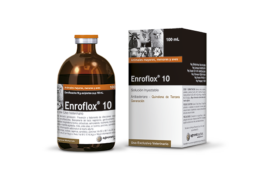 Enroflox® 10 quinolona de tercera generación 