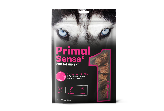 Primal Sense® One Ingredient® Real Beef Liver bocadito / snack 