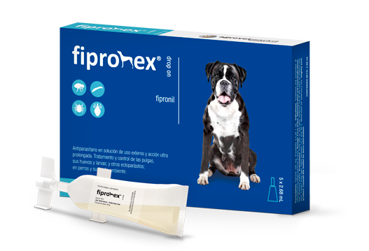 Fipronex® Drop On ectoparasiticida de uso externo y acción prolongada en solución cutánea 