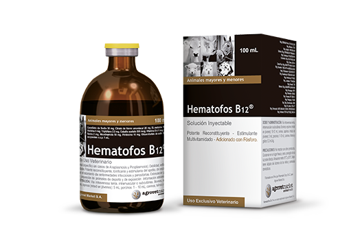 Hematofos B12® multi-reconstituyente adicionado con fósforo 