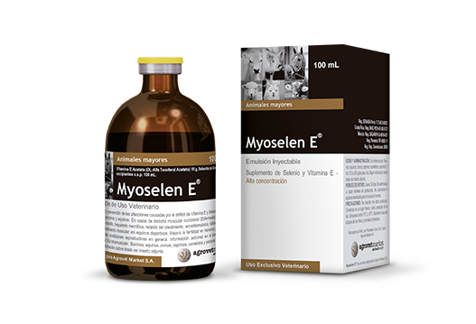 Myoselen E® vitamin e and selenium supplement 